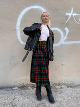 Load image into Gallery viewer, Plaid Wool Skirt
