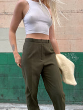 Load image into Gallery viewer, Olive Military Trousers

