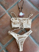Load image into Gallery viewer, Nude Shimmer Bikini
