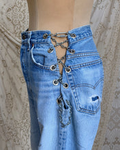 Load image into Gallery viewer, EB Denim Chain Blue Jeans
