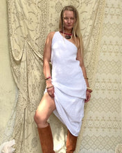 Load and play video in Gallery viewer, Whitewash Linen Dress
