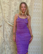 Load and play video in Gallery viewer, Indah Purple Knit Dress
